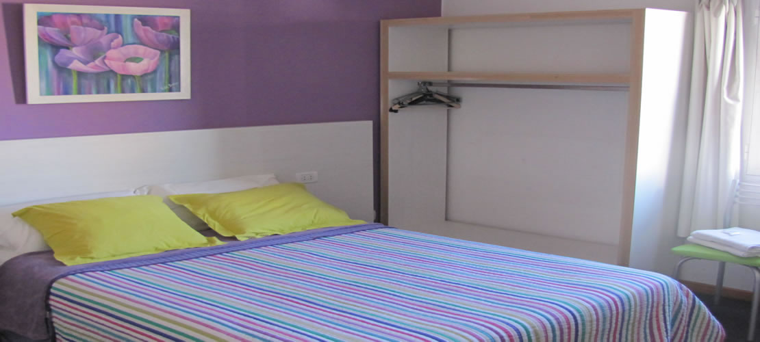 Departamentos tipo duplex. Capacidad hasta 6 personas con dos baños y dos televisores.